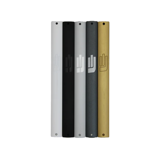 Letra Aluminam Mezuzah Case 6"